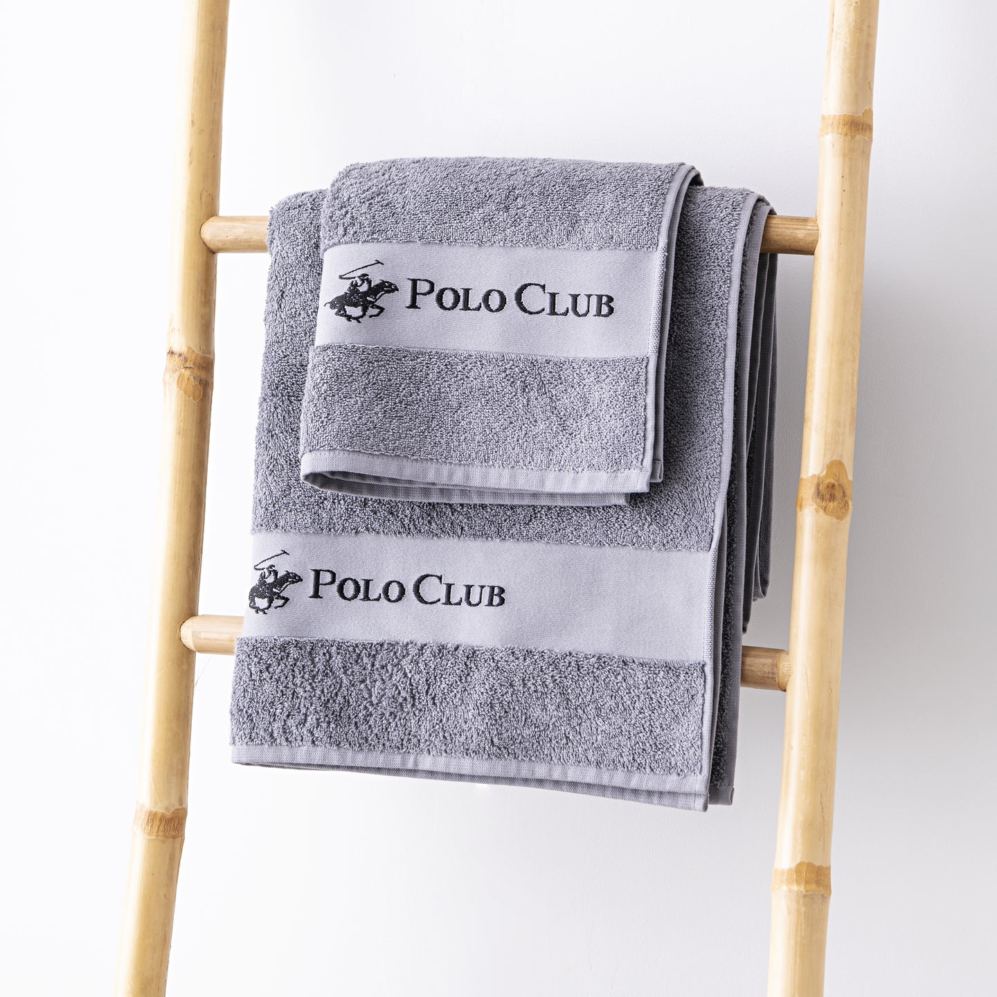 Juego de 3 toallas de baño Polo Club (1)